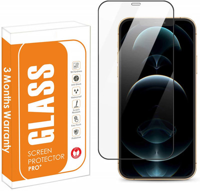 ARBAEEN Edge To Edge Tempered Glass for Apple iPhone 12 Mini 2 PCS Heavy Quality Gorilla 11D KING KONG GORILLA GLASS(Pack of 2)
