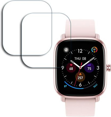 ARBAN Edge To Edge Tempered Glass for Amazfit GTS 2 Mini New SMARTWATCH SCREEN GUARD(Pack of 2)