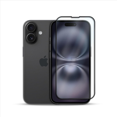 Flipkart SmartBuy Edge To Edge Tempered Glass for Apple iPhone 16 Plus, iPhone 16 Plus(Pack of 1)