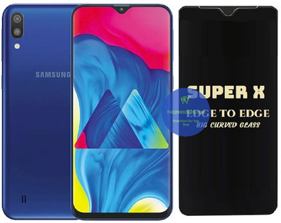 TELESHIELD Edge To Edge Tempered Glass for Samsung Galaxy M10s, Super X Edge Glass, Super X Tempered Glass, Super X Screen Protector(Pack of 1)