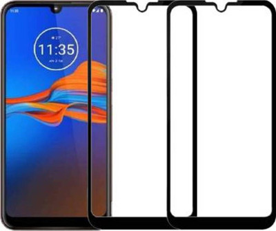SRT Edge To Edge Tempered Glass for Motorola e6s(Pack of 2)