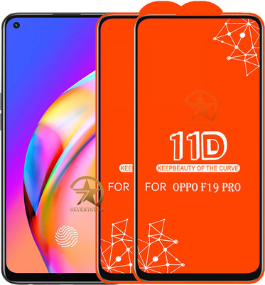 HQ Protection Edge To Edge Tempered Glass for OPPO F19 Pro(Pack of 2)