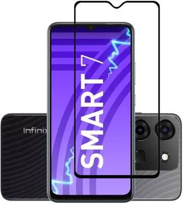 HQ Protection Edge To Edge Tempered Glass for Infinix Smart 7(Pack of 1)