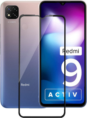 Flipkart SmartBuy Edge To Edge Tempered Glass for REDMI 9 Activ(Pack of 1)