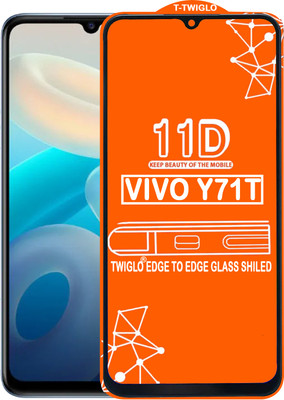 TWIGLO Edge To Edge Tempered Glass for VIVO Y71T(Pack of 1)