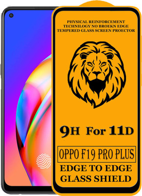 SEVEN7STAR Edge To Edge Tempered Glass for Oppo F19 Pro Plus(Pack of 1)