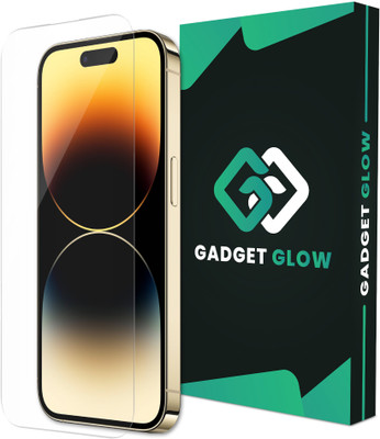 Gadget Glow Edge To Edge Tempered Glass for iPhone 14 Pro, Apple iPhone 14 Pro(Pack of 1)