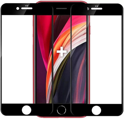 VYOMA Edge To Edge Tempered Glass for Apple iPhone 6 Plus, Apple iPhone 6s Plus, Apple iPhone 7 Plus, Apple iPhone 8 Plus(Pack of 2)