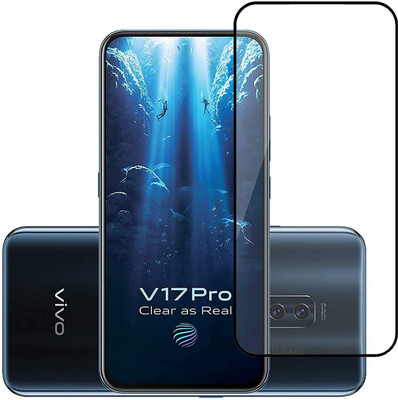 NIMMIKA ENTERPRISES Edge To Edge Tempered Glass for Vivo V17 Pro D+ Tempered Glass(Pack of 1)