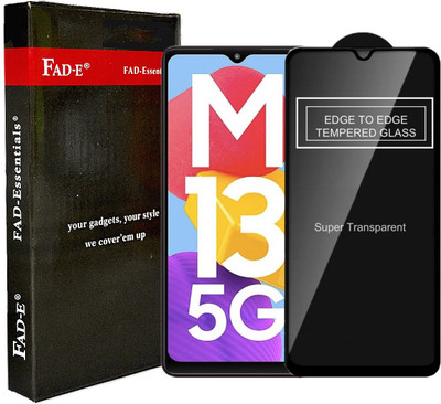 FAD-E Edge To Edge Tempered Glass for Samsung Galaxy M13 5G(Pack of 1)
