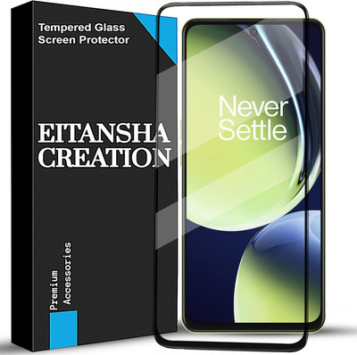 EITANSHA CREATION Edge To Edge Tempered Glass for OnePlus Nord CE 3 Lite 5G, OnePlus Nord CE 3 Lite 5G(Pack of 1)