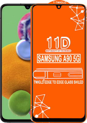 TWIGLO Edge To Edge Tempered Glass for SAMSUNG A90 5G(Pack of 1)