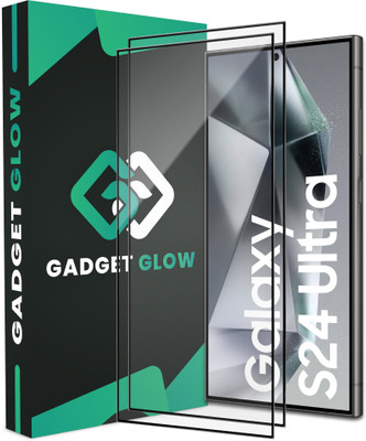 Gadget Glow Edge To Edge Tempered Glass for Samsung Galaxy S24 Ultra 5G, Samsung S24 Ultra 5G, S24 Ultra 5G(Pack of 2)