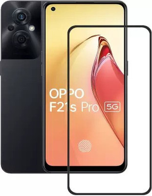 VISHZONE Edge To Edge Tempered Glass for OPPO F21S PRO, OPPO F21S PRO 5G(Pack of 1)