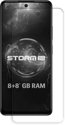 MUTAALI Tempered Glass Guard for Lava Storm 5G(Pack of 1)