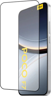 NEXZONE Edge To Edge Tempered Glass for POCO F7 5G(Pack of 1)