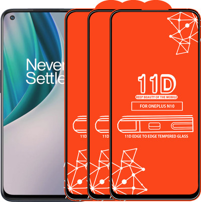 Roxel Edge To Edge Tempered Glass for Oneplus N10(Pack of 3)