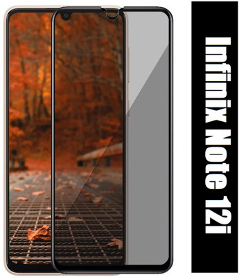 O2MG Edge To Edge Tempered Glass for Infinix Note 12i(Pack of 1)