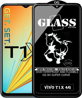 PFOAM Edge To Edge Tempered Glass for VIVO T1X 4G(Pack of 1)