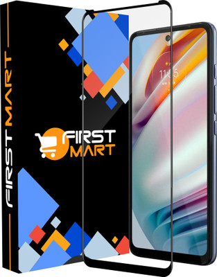 FIRST MART Edge To Edge Tempered Glass for Motorola G60, Moto Motorola G60, Moto G60, Motorola G40 Fusion, Moto Motorola G40 Fusion, Moto G40 Fusion(Pack of 1)