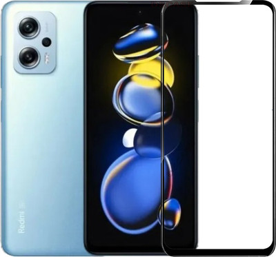DSCASE Edge To Edge Tempered Glass for Redmi K50i 5G, mi K50i 5G(Pack of 1)