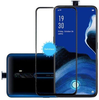 Resolute Edge To Edge Tempered Glass for Oppo Reno2 F, 11D Glass(Pack of 1)