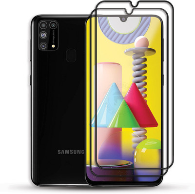 PROACCS Edge To Edge Tempered Glass for SAMSUNG GALAXY M31(Pack of 2)
