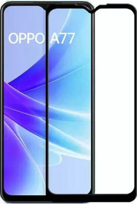 SRT Edge To Edge Tempered Glass for Oppo A77(Pack of 1)