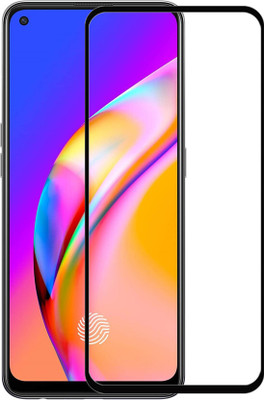 DMJHP Edge To Edge Tempered Glass for Oppo A74(Pack of 1)