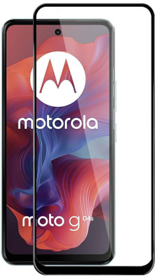 SRT Edge To Edge Tempered Glass for Motorola G04s(Pack of 1)