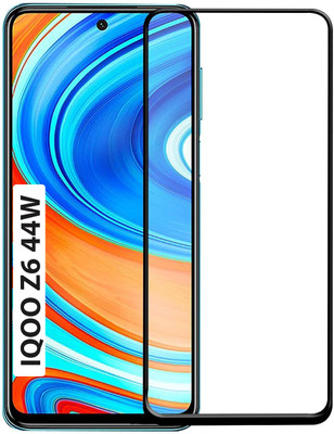 iCopertina Edge To Edge Tempered Glass for IQOO Z6 44W(Pack of 1)
