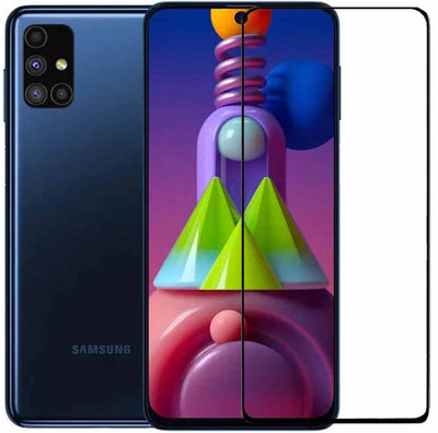 Expromium Edge To Edge Tempered Glass for Samsung Galaxy M51(Pack of 1)