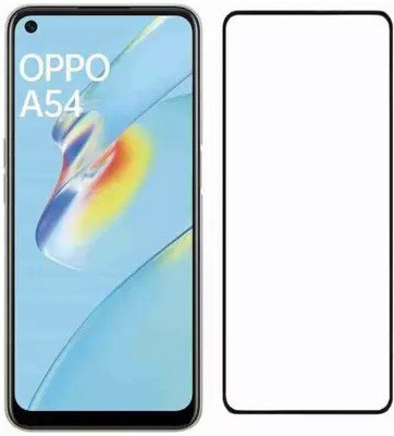 Antra Enterpries Edge To Edge Tempered Glass for Oppo A54 5g(Pack of 1)