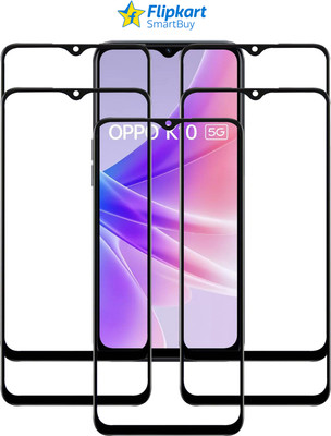 Flipkart SmartBuy Edge To Edge Tempered Glass for OPPO K10 5G(Pack of 5)