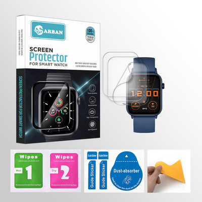 ARBAN Edge To Edge Tempered Glass for Fire-Boltt Ninja Fit 1.69 inch Smartwatch 3 PROTECTOR + 3 WIPES + 3 DUST REMOVAL STICKER + 1 WIPER(Pack of 3) ARBAN Edge To Edge Tempered Glass for Fire-Boltt Ninja Fit 1.69 inch Smartwatch 3 PROTECTOR + 3 WIPES + 3 DUST REMOVAL STICKER + 1 WIPER(Pack of 3)