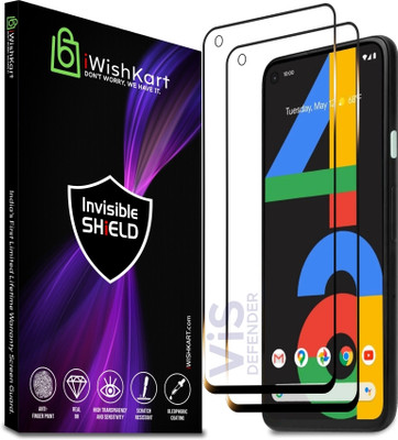 iWishKart Edge To Edge Tempered Glass for Google Pixel 4A(Pack of 2)