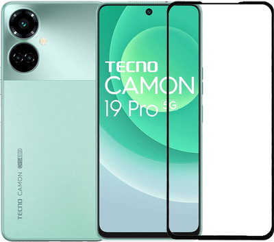 ECMERED Edge To Edge Tempered Glass for Tecno Camon 19 Pro 5G(Pack of 1)