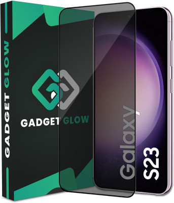 Gadget Glow Edge To Edge Tempered Glass for Samsung Galaxy S23 5G, Samsung Galaxy S22 5G, Samsung S23 5G, Samsung S23, Privacy Anti Spy Glass(Pack of 1)