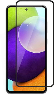 O2MG Edge To Edge Tempered Glass for SAMSUNG Galaxy A53 5G(Pack of 1)