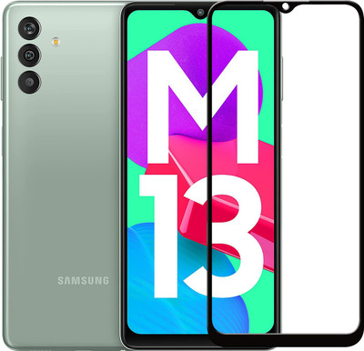 SEVEN7STAR Edge To Edge Tempered Glass for Samsung Galaxy M13(Pack of 1)