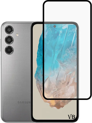 VISHRN Edge To Edge Tempered Glass for SAMSUNG Galaxy M35 5G, SAMSUNG GALAXY M35 5G, Samsung Galaxy M35 5G(Pack of 1)