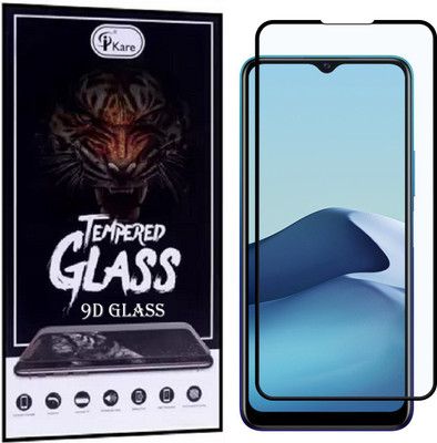 iKare Edge To Edge Tempered Glass for Vivo Y20i(Pack of 1)
