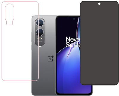 SPRITZEN Front and Back Screen Guard for OnePlus Nord CE 4 Lite 5G, Privacy Glass, Back Screen Guard(Pack of 2)