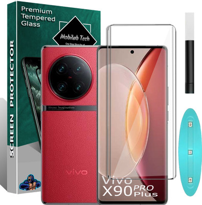Mobilab Tech Edge To Edge Tempered Glass for Vivo X90 Pro Plus(Pack of 1)