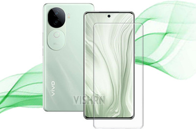 VISHRN Edge To Edge Tempered Glass for vivo V40e 5G, vivo V40e(Pack of 1)