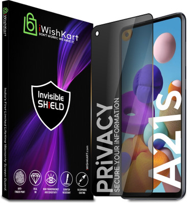 iWishKart Edge To Edge Tempered Glass for SAMSUNG A21S, SAMSUNG A21S 5G, SAMSUNG Galaxy A21S, SAMSUNG Galaxy A21S 5G(Pack of 1)