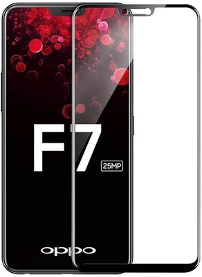 Coberta Case Edge To Edge Tempered Glass for OPPO F7(Pack of 1)