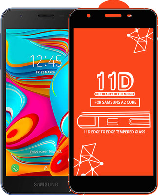 Roxel Edge To Edge Tempered Glass for Samsung Galaxy A2 Core(Pack of 1)