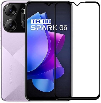 ChutPutMart Edge To Edge Tempered Glass for Premium Protector Full HD Tecno Pop 7 Pro(Pack of 1)