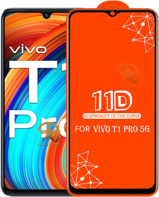 SEVEN7STAR Edge To Edge Tempered Glass for VIVO T1 Pro 5G(Pack of 1)